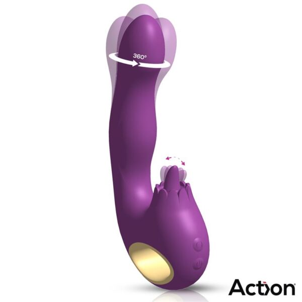 Toka Vibrador con Oscilación 360∫ y Lengua Estimuladora - Imagen 2