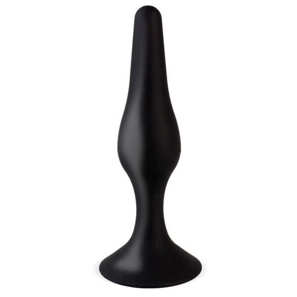 Trophy Plug Anal 11 cm Silicona Negro - Imagen 4