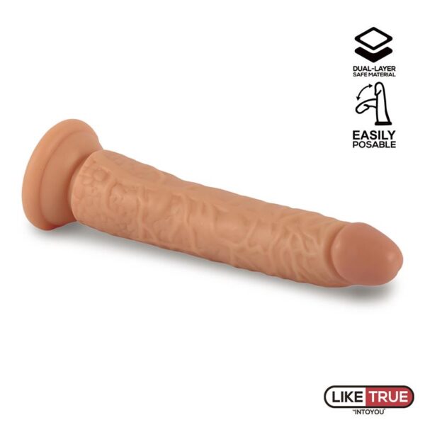 Tucker Dildo Realista Articulable-Posable 8.2 Natural - Imagen 5