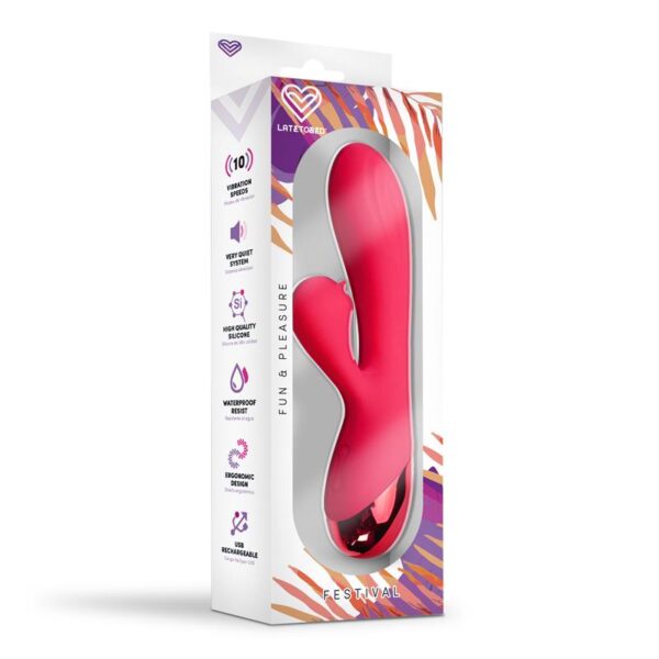 Turna Vibrador USB Rojo - Imagen 7