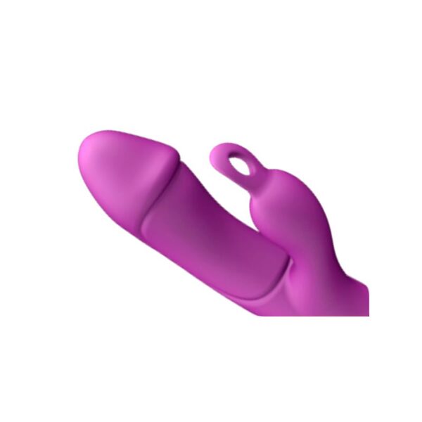 Vibrador Ares Silicona 19.8 x 3.6 cm - Imagen 2