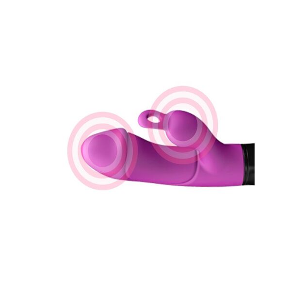 Vibrador Ares Silicona 19.8 x 3.6 cm - Imagen 3