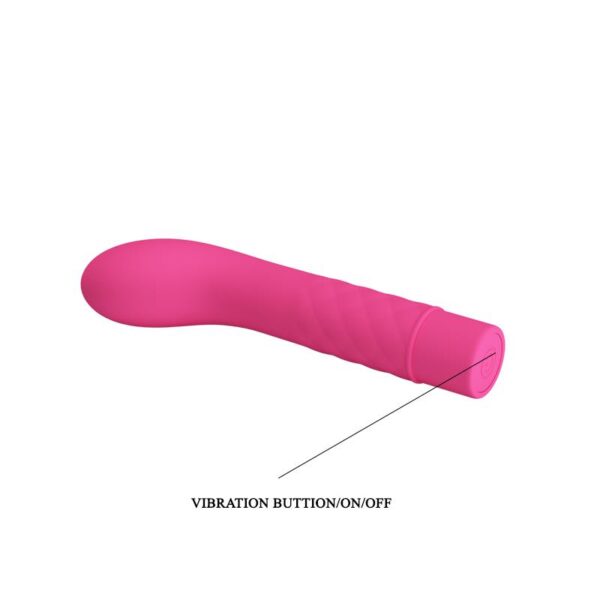 Vibrador Atlas Silicona Rosa - Imagen 4