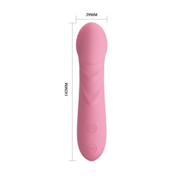 Vibrador Candice Color Rosa Claro - Imagen 6