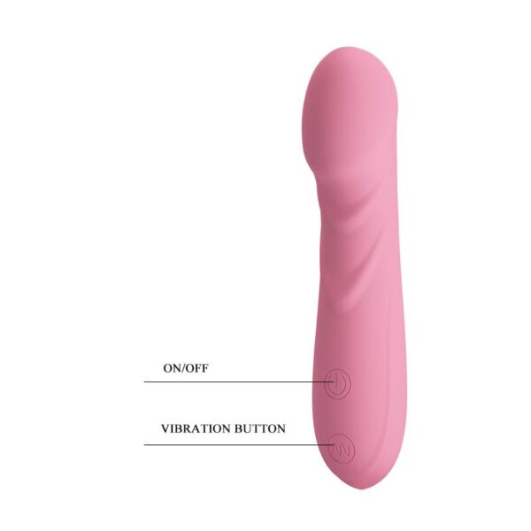 Vibrador Candice Color Rosa Claro - Imagen 7