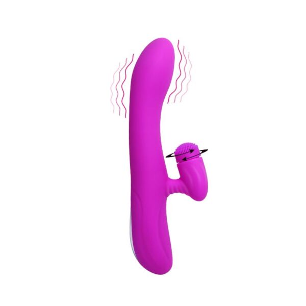 Vibrador Derrick Color Rosa - Imagen 2