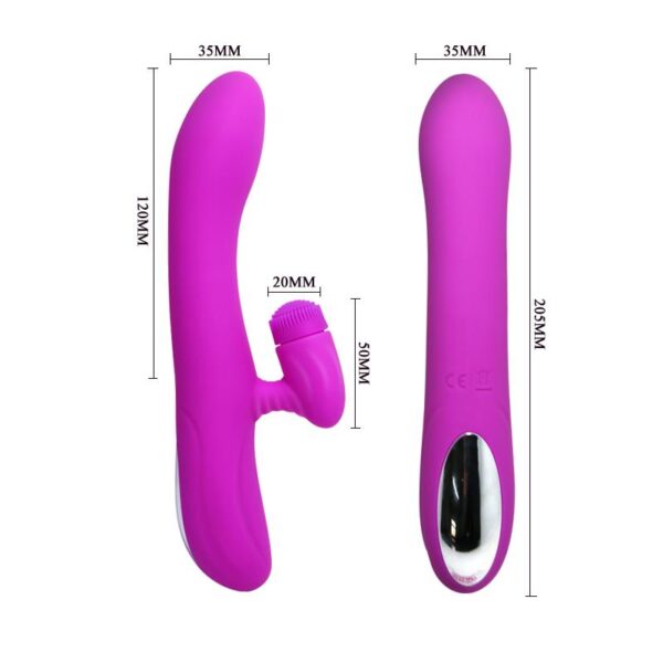 Vibrador Derrick Color Rosa - Imagen 6