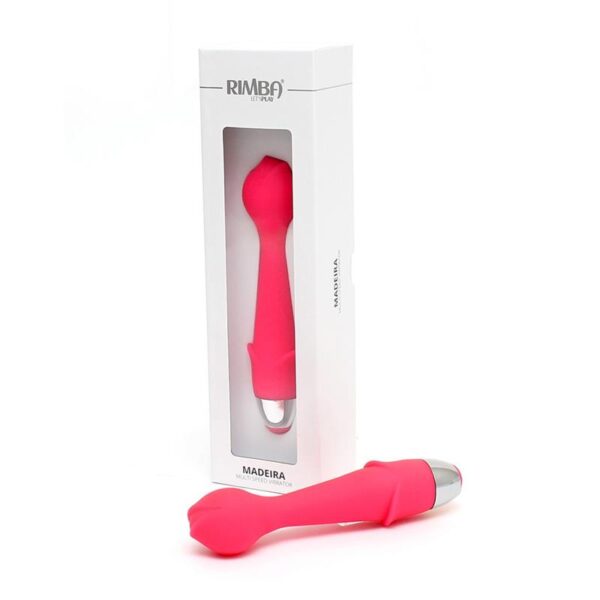 Vibrador Flower Power Madeira Rosa - Imagen 4