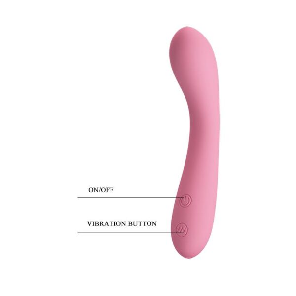 Vibrador Gloria Color Rosa Claro - Imagen 6