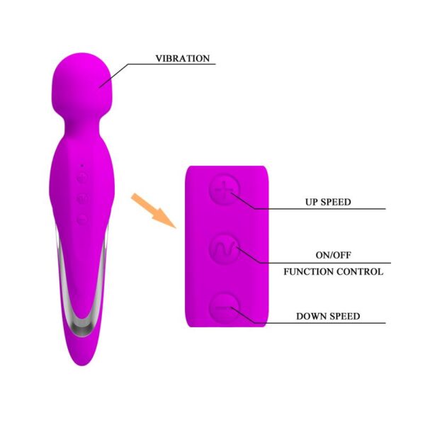 Vibrador Mortimer USB Purpura - Imagen 5