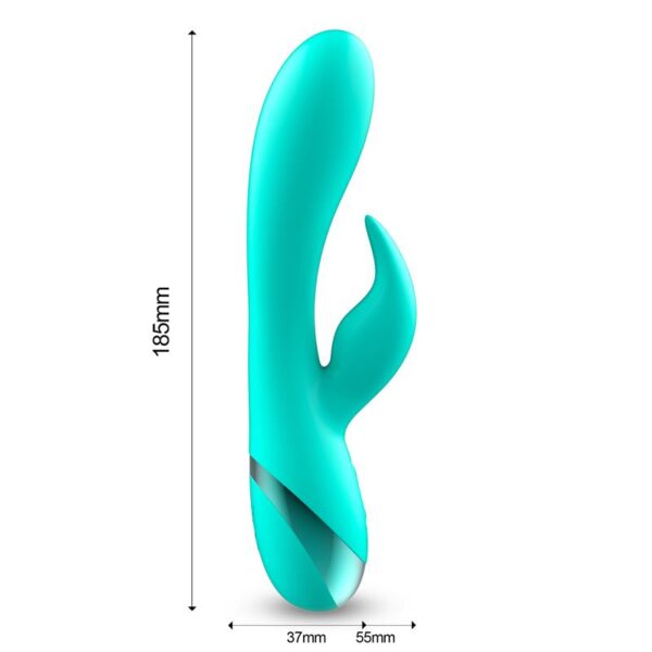 Vibrador Pertes USB Celeste - Imagen 6