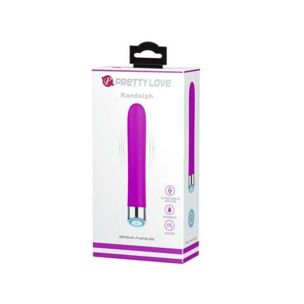 Vibrador Randolph Silicona Purpura - Imagen 8