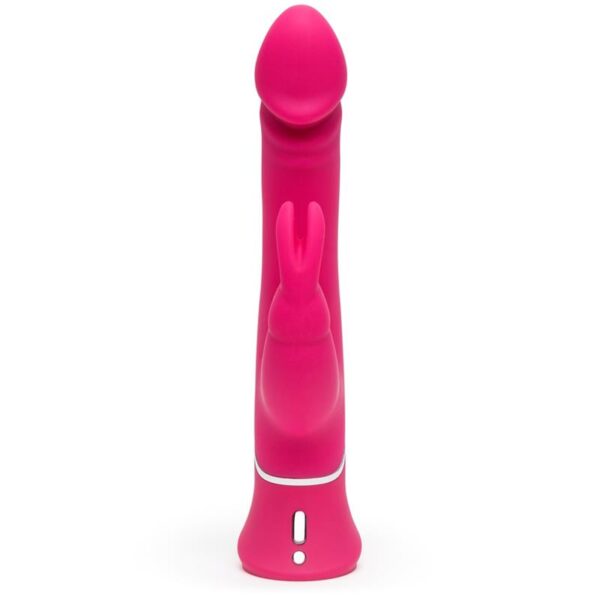 Vibrador Realistic Dual Density Rabbit Rosa - Imagen 3