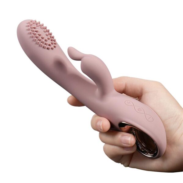 Vibrador Silicona USB Angels Kiss 20 cm - Imagen 3