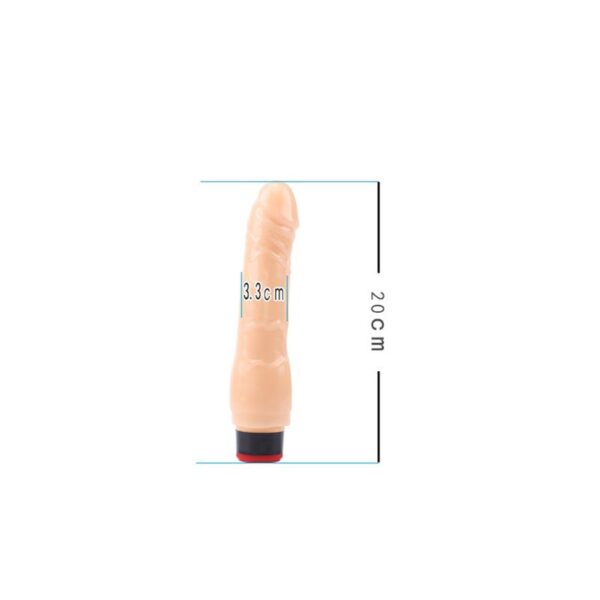 Vibrador T-Skin 8.1 Natural - Imagen 6