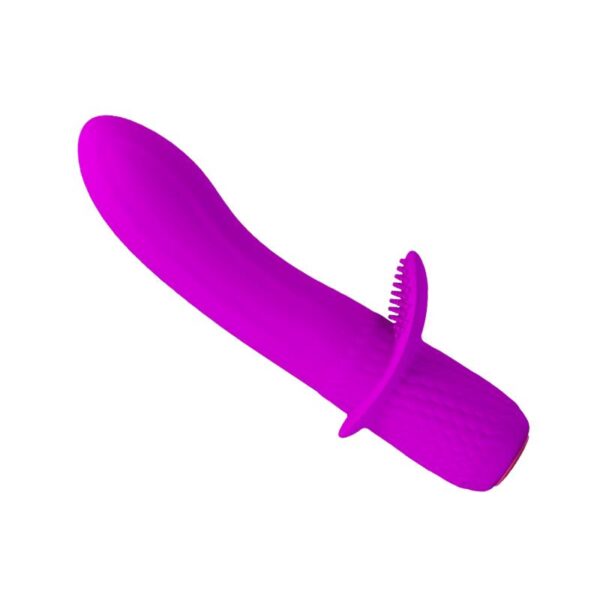 Vibrador Troy USB Silicone Purpura - Imagen 2