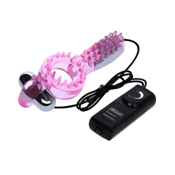 Anillo Vibrador Doble Couple Collection Rosa - Imagen 2