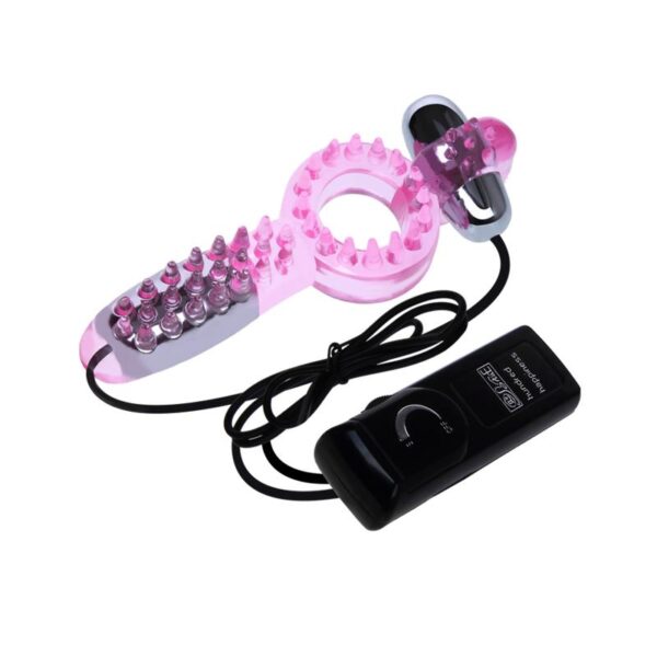 Anillo Vibrador Doble Couple Collection Rosa - Imagen 3