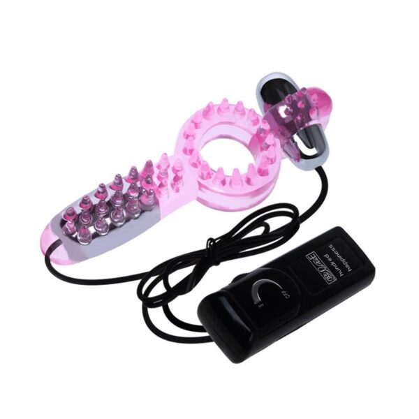 Anillo Vibrador Doble Couple Collection Rosa - Imagen 4