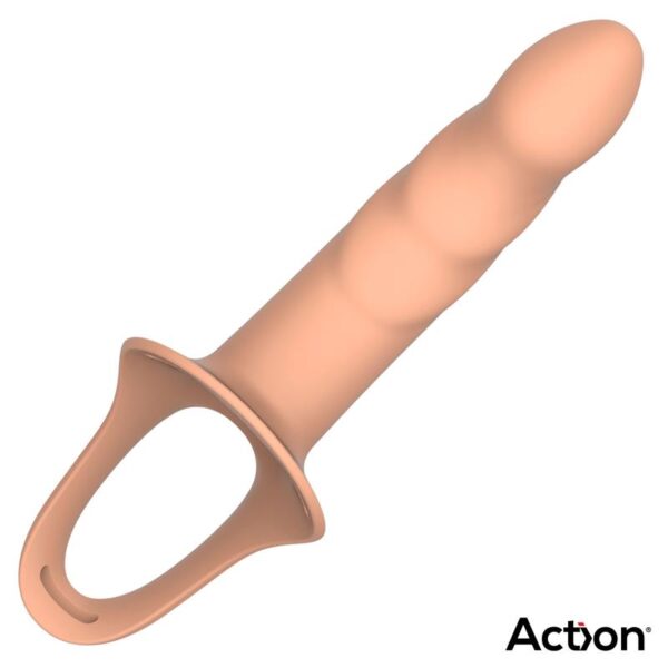 Arnés Strap-on con Dildo Hueco Silicona Premium Talla L - Imagen 6