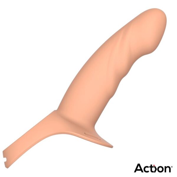 Arnés Strap-on con Dildo Hueco Silicona Premium Talla L - Imagen 7