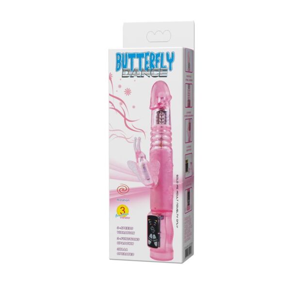 Baile Vibrador Butterfly Dance Rosa - Imagen 7