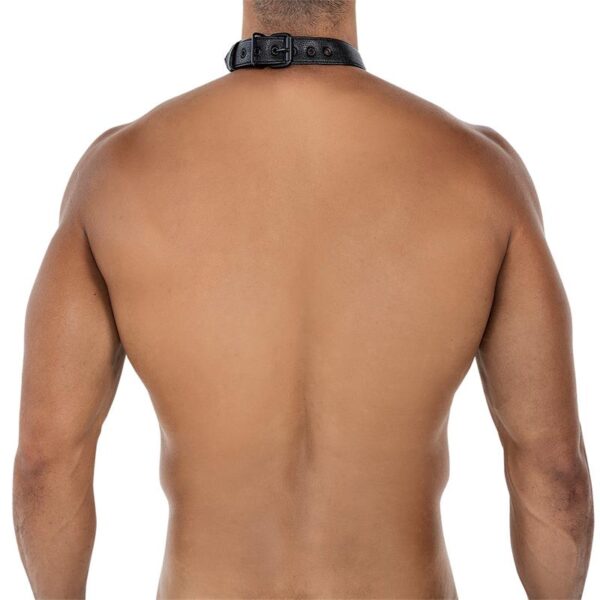 BL4CK08 C-Ring Body Collar Blackleatherlike Talla ⁄nica - Imagen 3