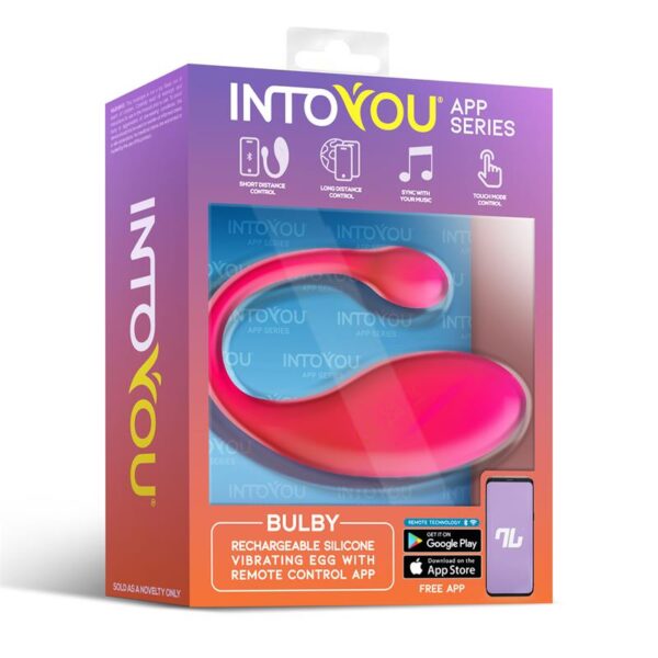 Bulby Huevo Vibrador con APP Rosa Intenso - Imagen 3