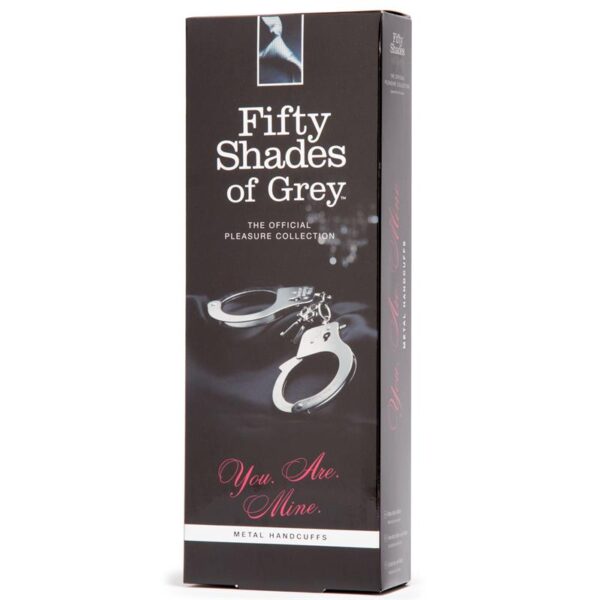 Fifty Shades of Grey You Are Mine Esposas Metálicas - Imagen 4