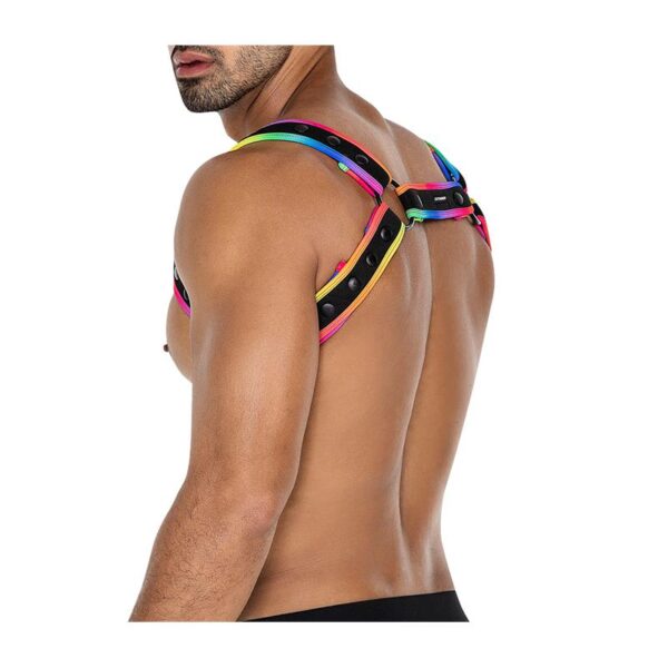 H4RNESS05 Arnés de Pecho Neon MultiColor Talla ⁄nica - Imagen 5