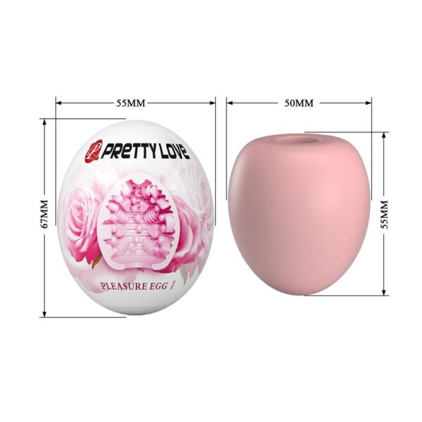 Huevo Masturbador Pleasure Egg I Rosa - Imagen 8