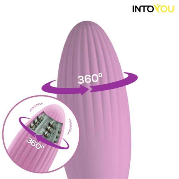 Huevo Vibrador con Bolas Internas con Rotación y APP USB - Imagen 2