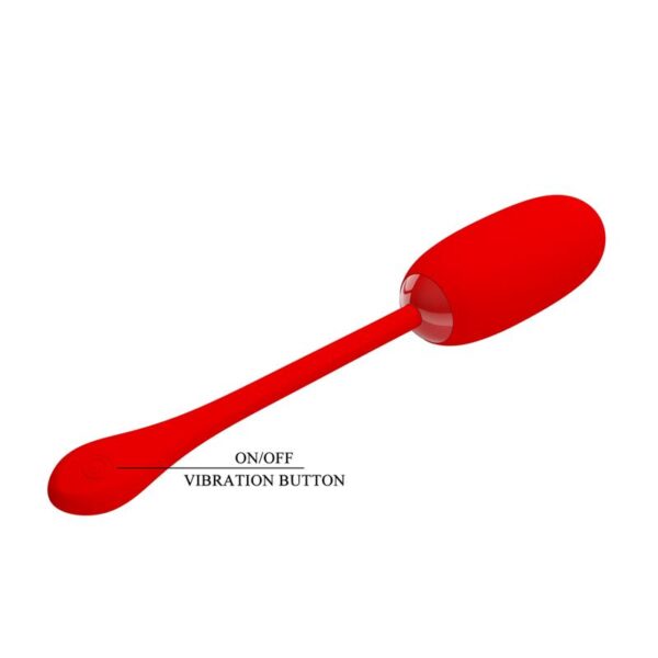 Julius Huevo Vibrador Rojo - Imagen 8