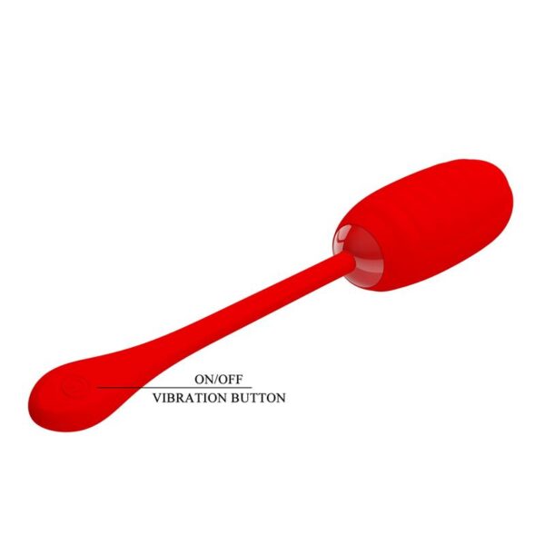 Kirk Huevo Vibrador Rojo - Imagen 8