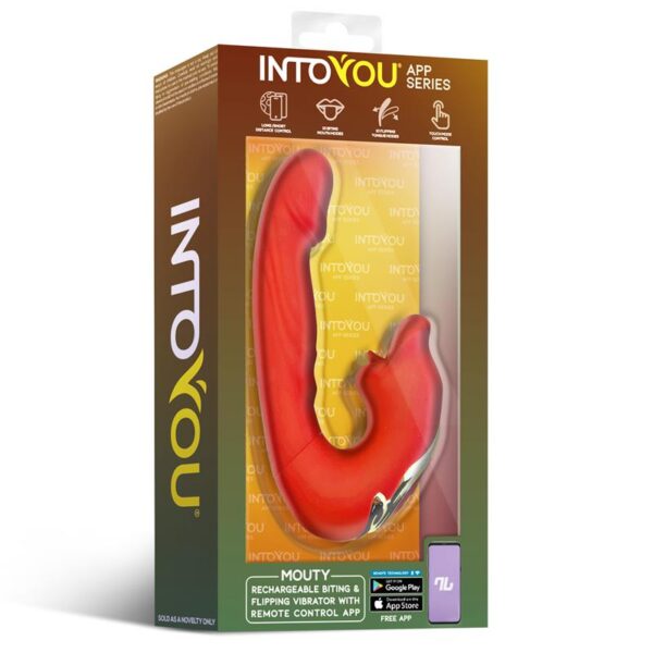 Mouty Vibrador con Función de Mordisqueo y Flipping con App - Imagen 3