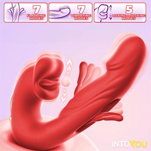 Mouty Vibrador con Función de Mordisqueo y Flipping con App - Imagen 5