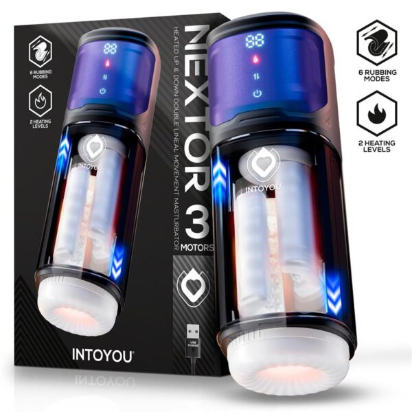 Nextor Masturbador Automático Avanzado, Función Fricción y Calor