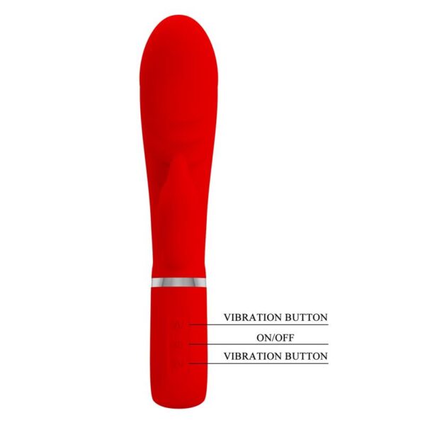 Prescott Vibrador Punto G Rojo - Imagen 7