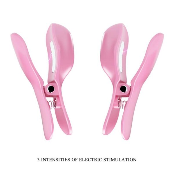 Surprise Box Huevo Vibrador y Pinzas para Pezones con Electro Estimulación Rosa - Imagen 2