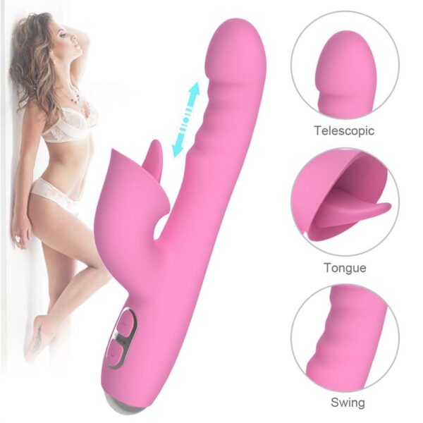 T-May Vibrador con Empuje y Movimiento Swing - Imagen 2