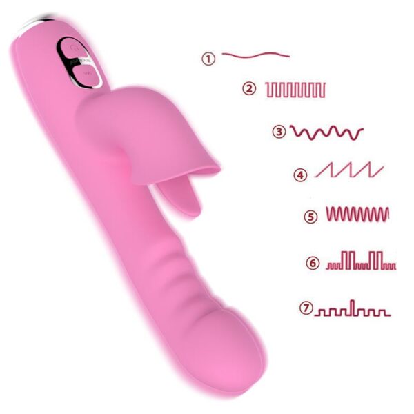 T-May Vibrador con Empuje y Movimiento Swing - Imagen 5