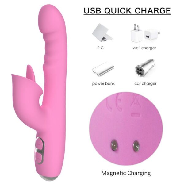 T-May Vibrador con Empuje y Movimiento Swing - Imagen 8