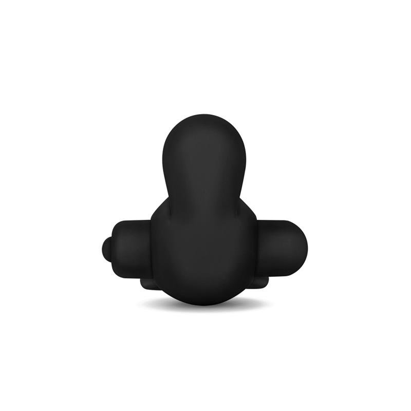 Anillo Vibrador Doble Power Clit Duo Negro - Imagen 4