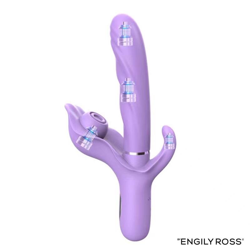 Apollo Vibrador con Thrusting, Tapping y Succión - Imagen 3