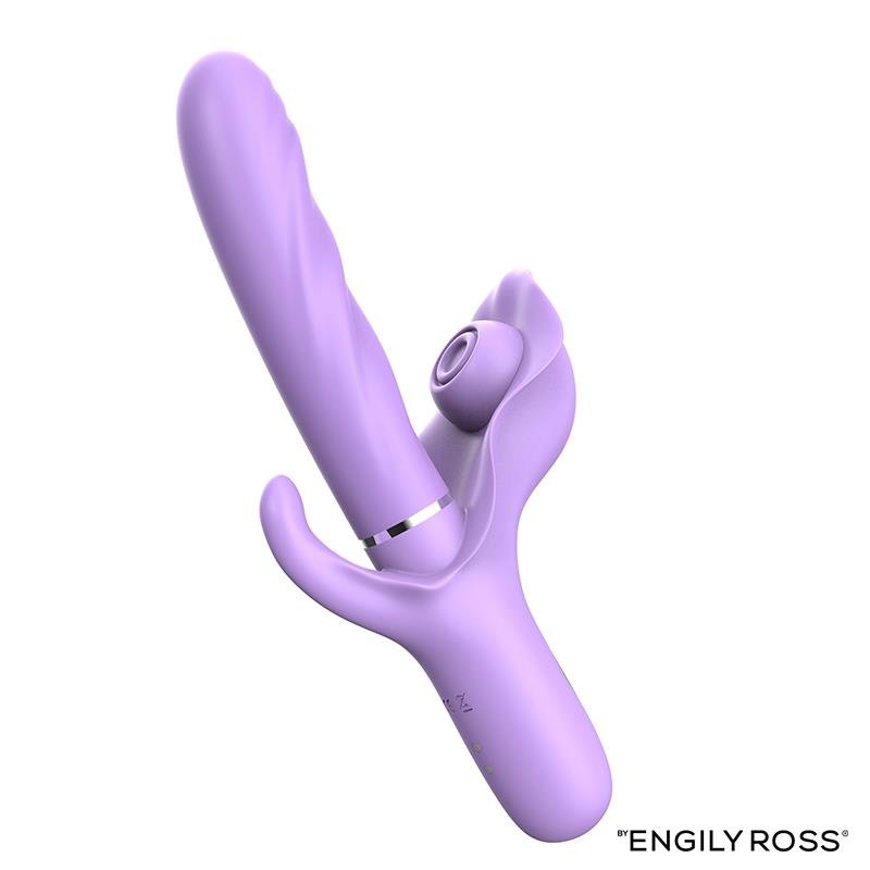 Apollo Vibrador con Thrusting, Tapping y Succión - Imagen 4