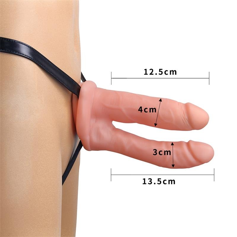 Arnés con Pene Hueco Doble - Imagen 3