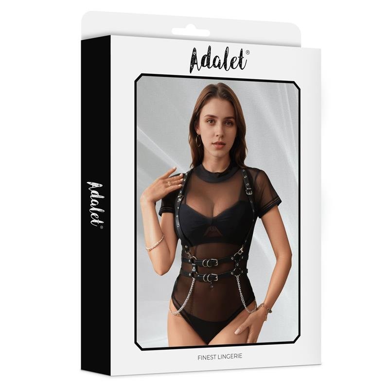 Brenda Arnés para Pecho Cadenas Talla Única - Imagen 3