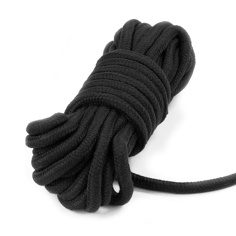 Cuerda Bondage Suave Negro - Imagen 2