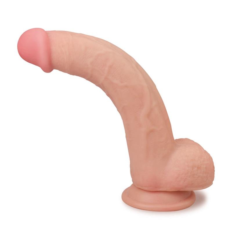 Dildo con Piel Retractil 9 Natural - Imagen 6