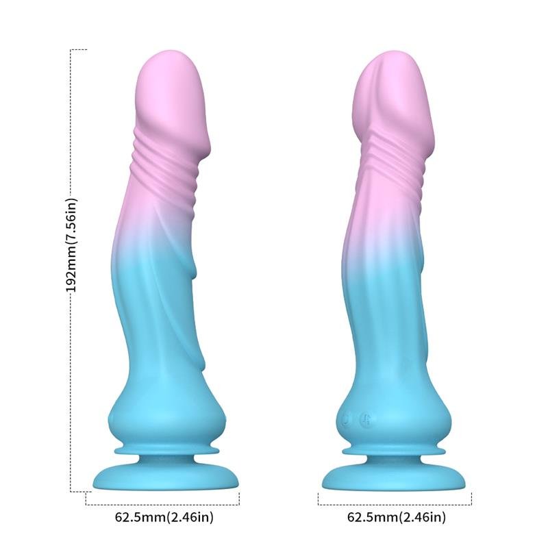 Dildo Vibrador con Thrusting y Ventosa 19.2 cm - Imagen 9